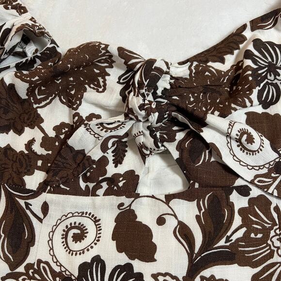 MINKPINK Amara Floral Mini Dress Size Medium NEW Vacation Party Festival Girly - Picture 8 of 12